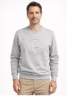 Embossed Crewneck sweat 3D unisex