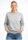 Embossed Crewneck sweat 3D unisex