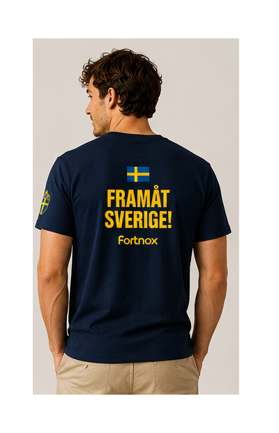 T-shirt Sverige Marin Unisex
