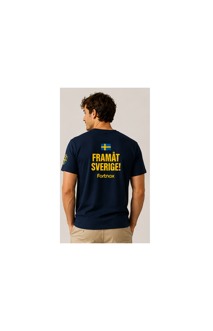 T-shirt Sverige Marin Unisex